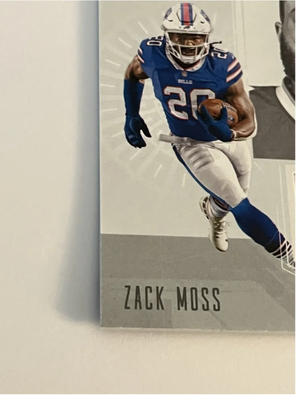 Zack Moss 2020 Panini Playbook Football NEXT UP Insert RC #NU-30 Bills - Picture 3 of 6